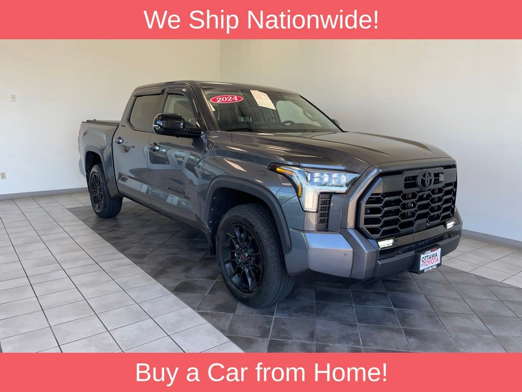 Magnetic Gray Metallic 2024 Toyota Tundra Pickup Truck Four-Wheel Drive Automatic