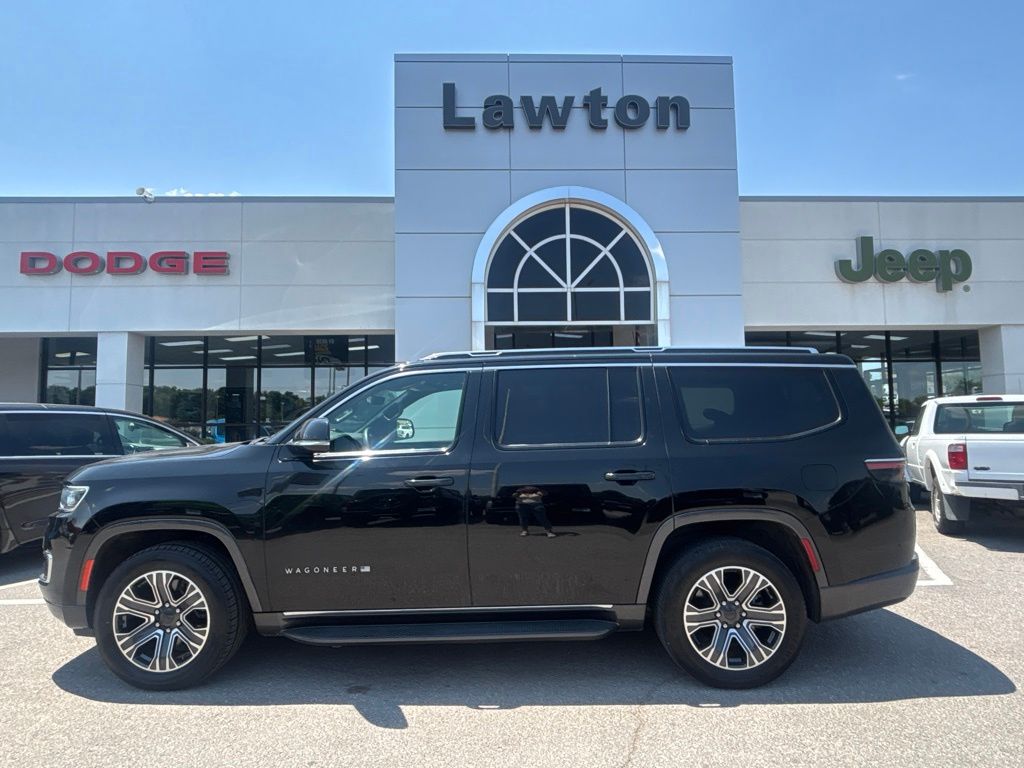 Diamond Black Crystal Pearlcoat 2022 Jeep Wagoneer SUV / Crossover 4X2 8-Speed Automatic