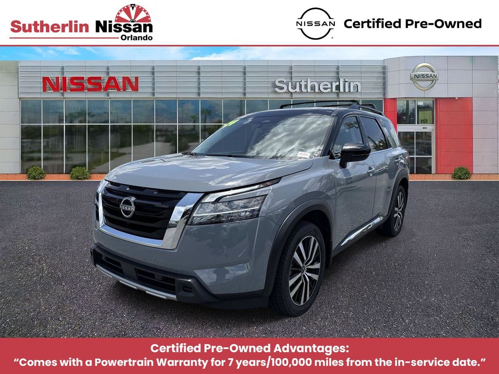 Super Black 2024 Nissan Pathfinder SUV / Crossover Front-Wheel Drive 9-Speed Automatic