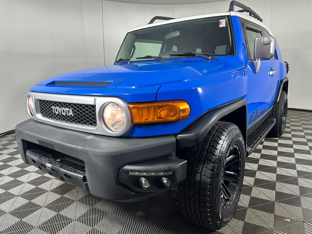 Blue 2007 Toyota FJ Cruiser SUV / Crossover Four-Wheel Drive 6-Speed Manual