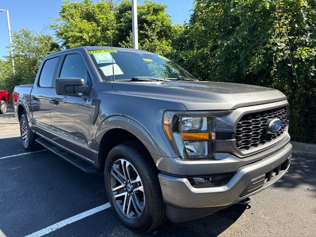 Gray Metallic 2023 Ford F-150 Pickup Truck Four-Wheel Drive Automatic