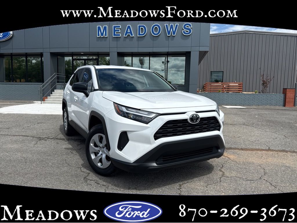 Ice Cap 2024 Toyota RAV4 LE AWD SUV / Crossover All-Wheel Drive 8-Speed Automatic