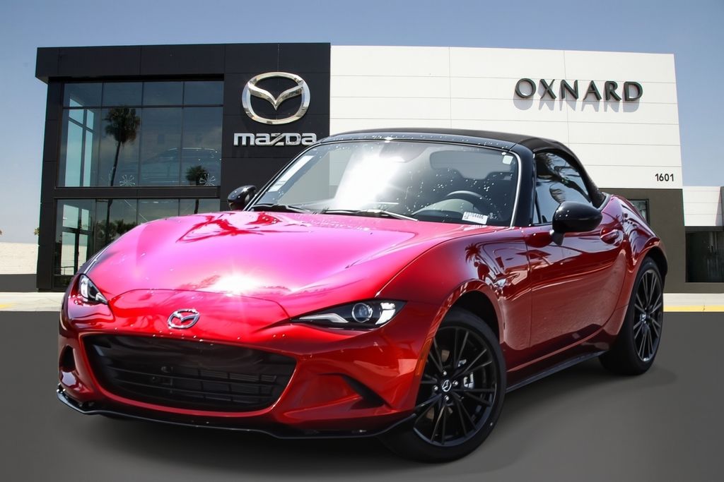 Soul Red Crystal Metallic 2026 Mazda MX-5 Miata Convertible Rear-Wheel Drive 6-Speed Manual