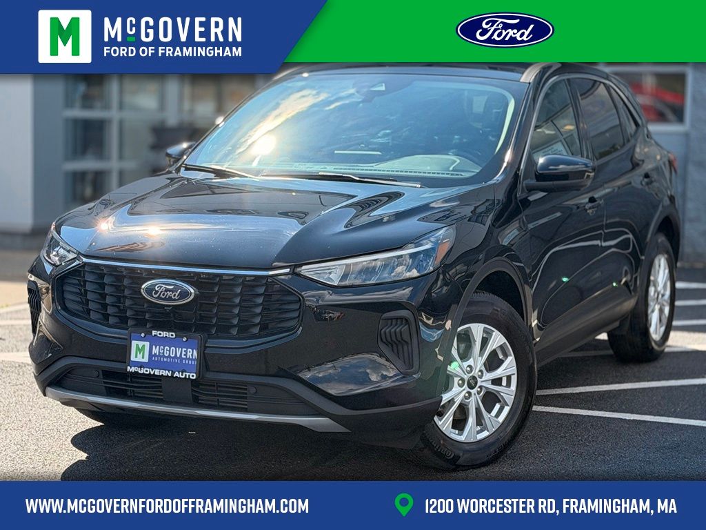 Black Metallic 2024 Ford Escape SUV / Crossover All-Wheel Drive 8-Speed Automatic