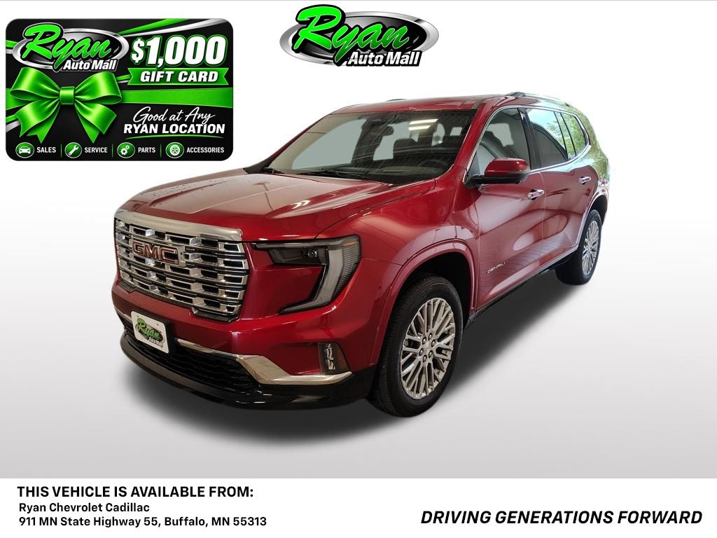 2025 GMC Acadia Rojo (Volcanic Red Tintcoat) SUV/Crossover Todo terreno 8 velocidades Automática