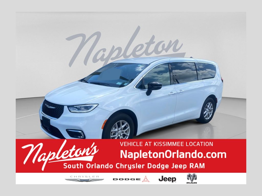 Bright White Clearcoat 2025 Chrysler Pacifica Minivan Front-Wheel Drive 9-Speed Automatic