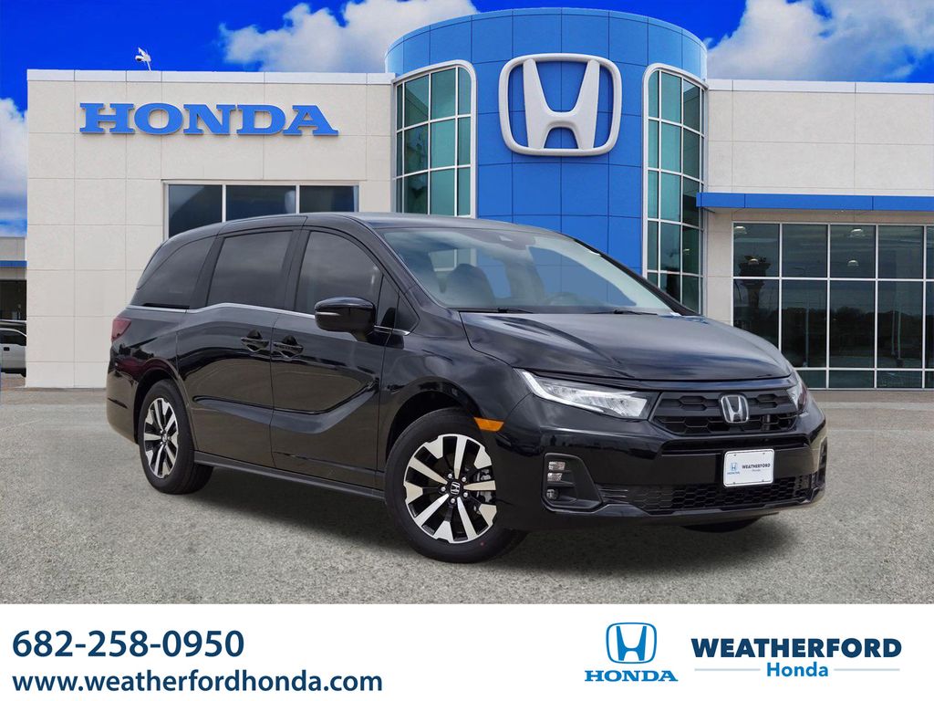 Crystal Black Pearl 2026 Honda Odyssey Minivan Front-Wheel Drive Automatic
