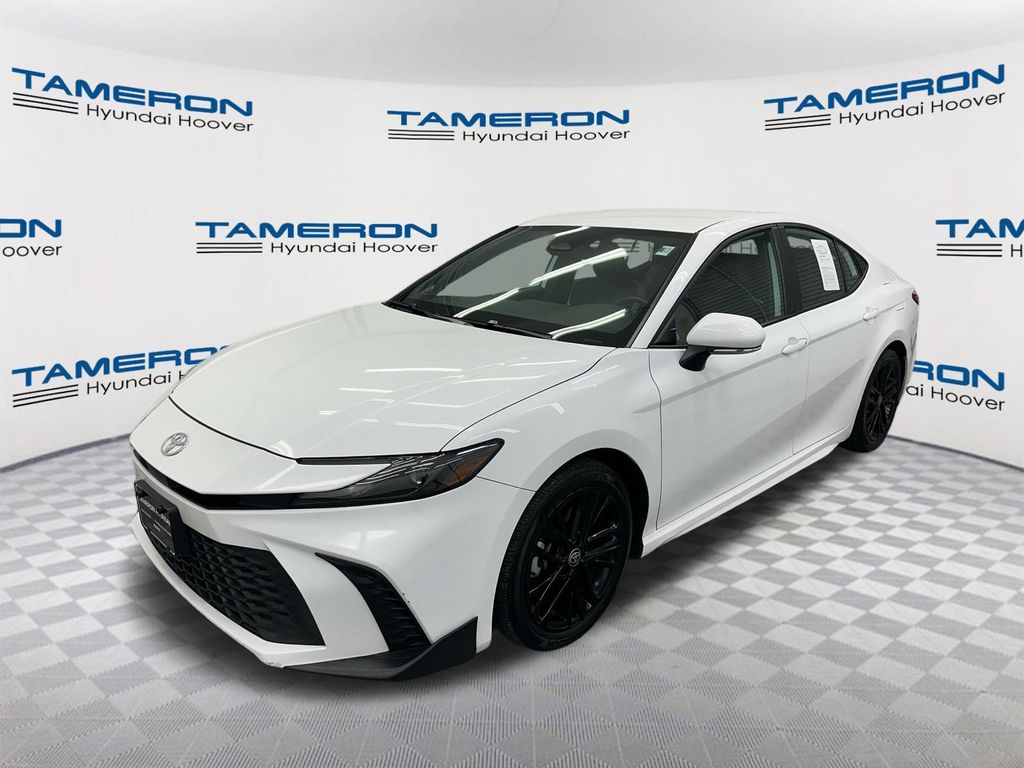 Ice Cap 2025 Toyota Camry Sedan Front-Wheel Drive Continuously Variable Transmission
