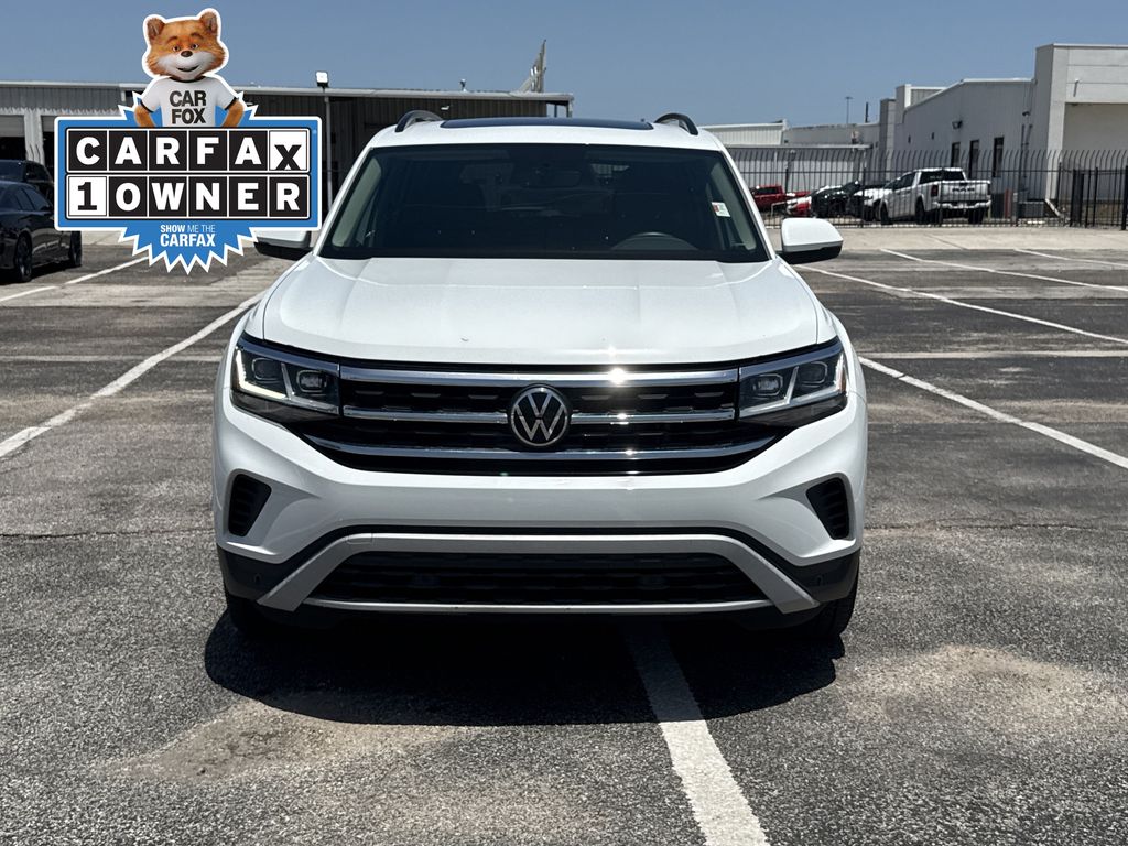 2022 Volkswagen Atlas 3.6L V6 SE w/Technology White at Bayway Cadillac of The Woodlands