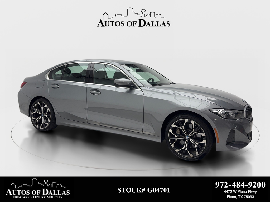 Gray Metallic 2026 BMW 3 Series 330i RWD Sedan Rear-Wheel Drive 8-Speed Automatic