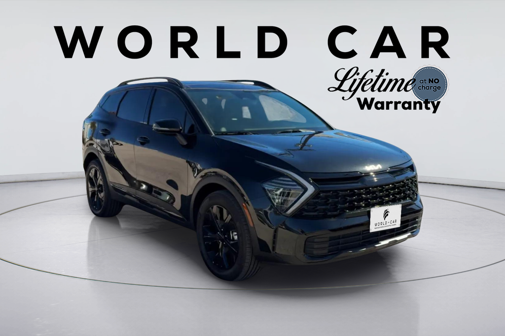 Fusion Black 2025 Kia Sportage Hybrid Plug-In SUV / Crossover All-Wheel Drive 6-Speed Automatic