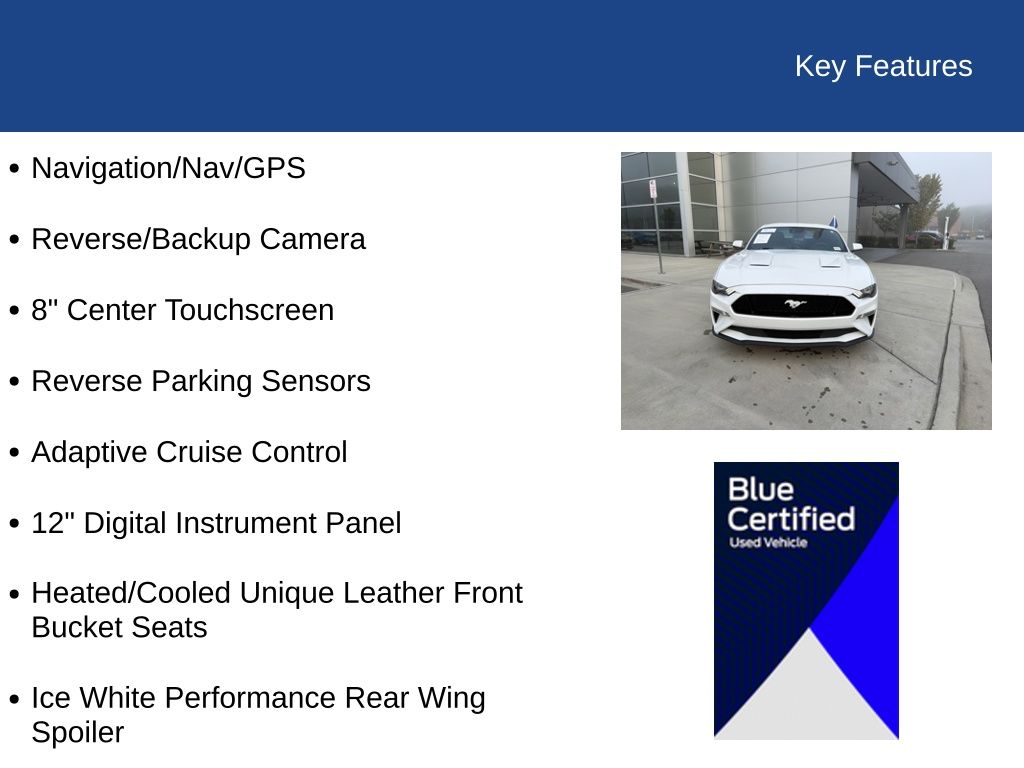 2022 Ford Mustang GT Premium Fastback