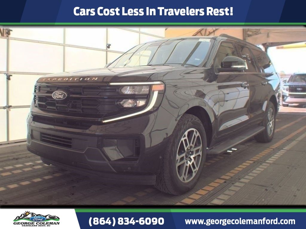 Gray Metallic 2025 Ford Expedition MAX Active 4WD SUV / Crossover Four-Wheel Drive Automatic