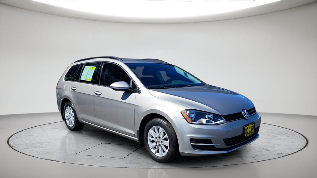 Tungsten Silver Metallic 2016 Volkswagen Golf SportWagen Wagon Front-Wheel Drive 5-Speed Manual