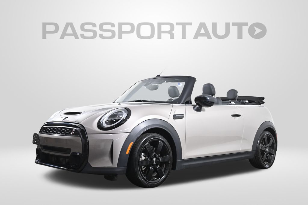 Rooftop Gray Metallic 2024 MINI Cooper Convertible Front-Wheel Drive Automatic