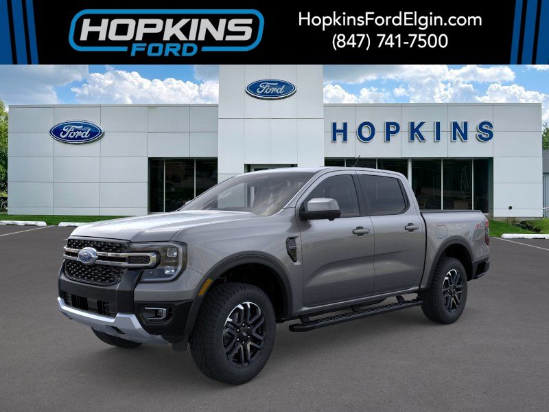 Carbonized Gray Metallic 2026 Ford Ranger Pickup Truck Four-Wheel Drive Automatic