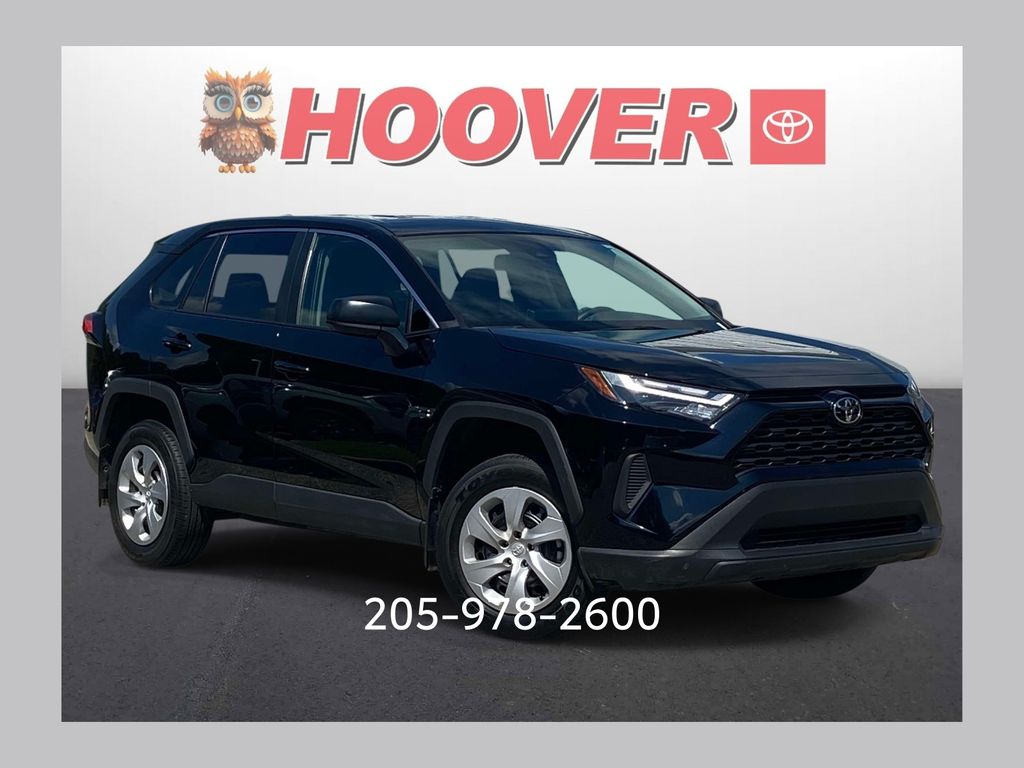 Midnight Black Metallic 2025 Toyota RAV4 SUV / Crossover Front-Wheel Drive 8-Speed Automatic
