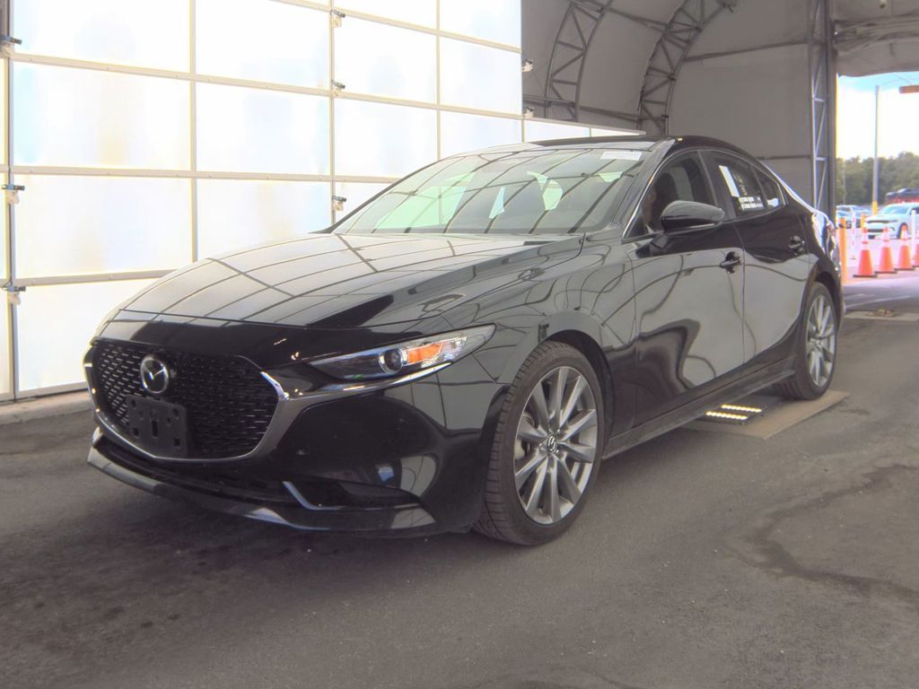 Jet Black Mica 2024 Mazda MAZDA3 2.5 S Preferred Sedan FWD Sedan Front-Wheel Drive 6-Speed Automatic