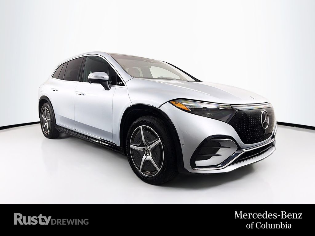 Cirrus Silver Metallic 2023 Mercedes-Benz EQS Sedan All-Wheel Drive 1-Speed Automatic