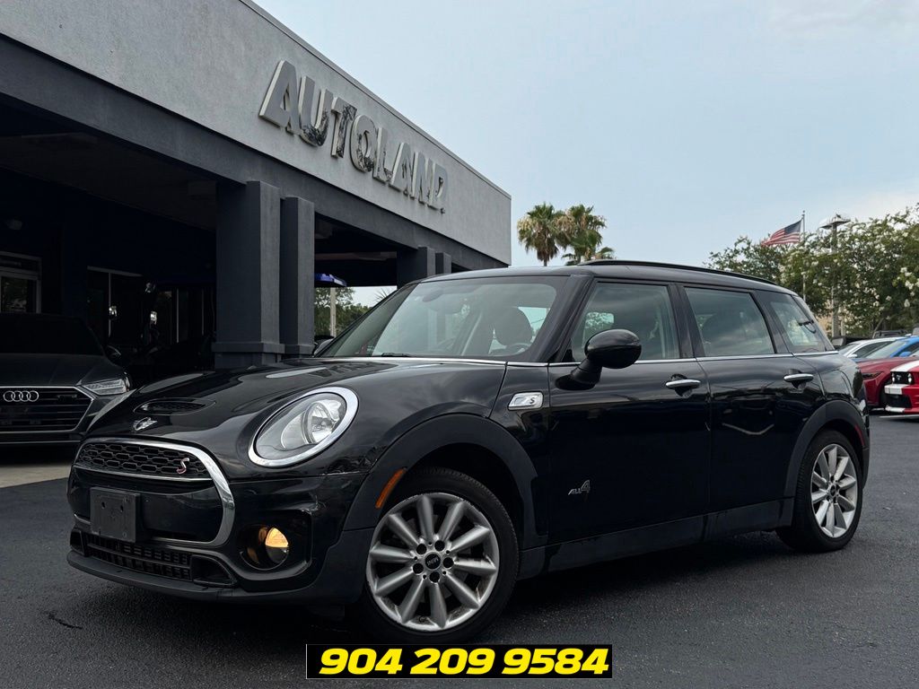 Midnight Black Metallic 2017 MINI Cooper Clubman S ALL4 AWD Wagon All-Wheel Drive 7-Speed Automatic
