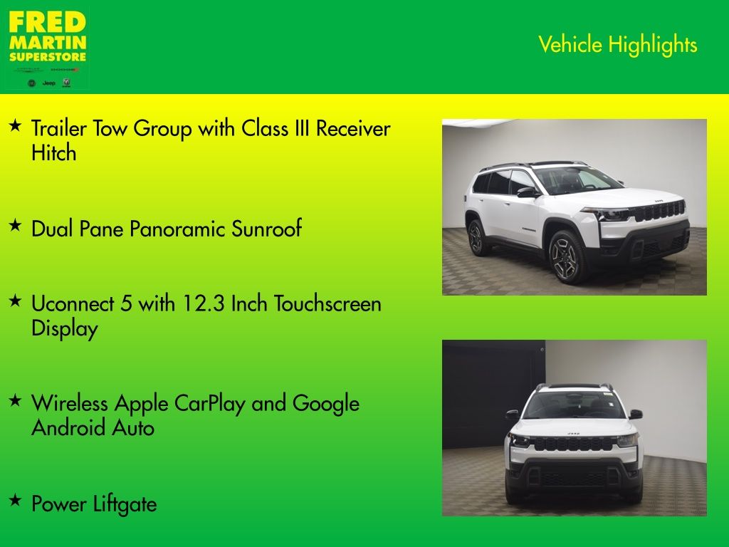new 2026 Jeep Cherokee car, priced at $37,724