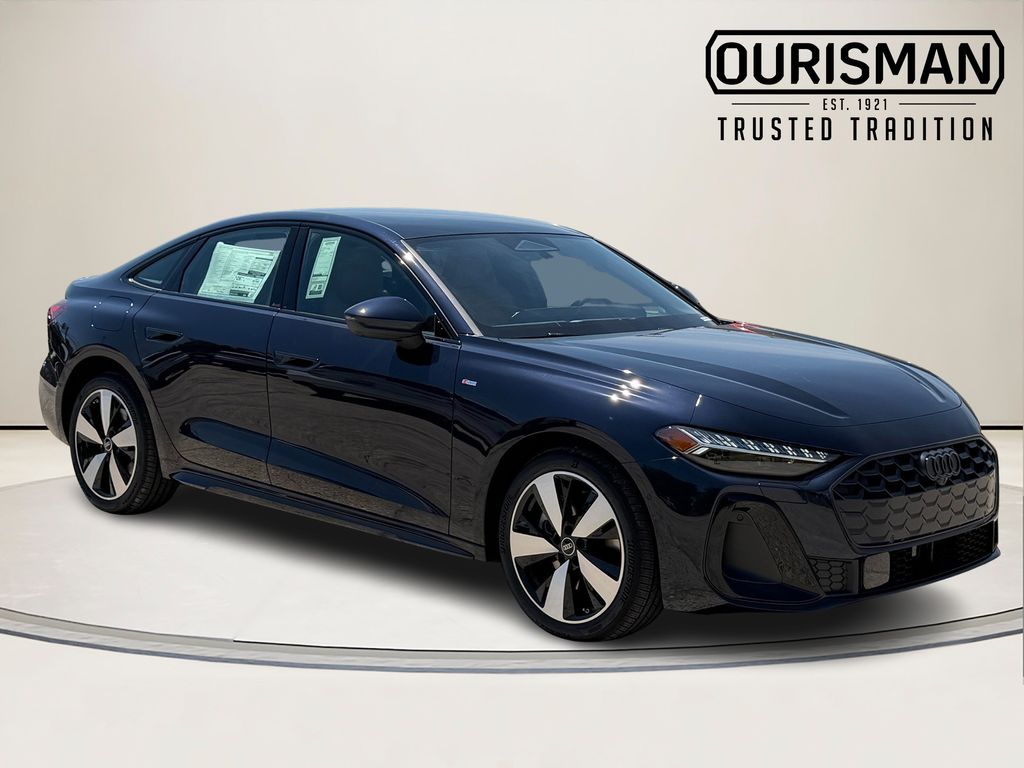 Firmament Blue Metallic 2026 Audi A5 quattro Premium Plus TFSI Sedan All-Wheel Drive 7-Speed Automatic