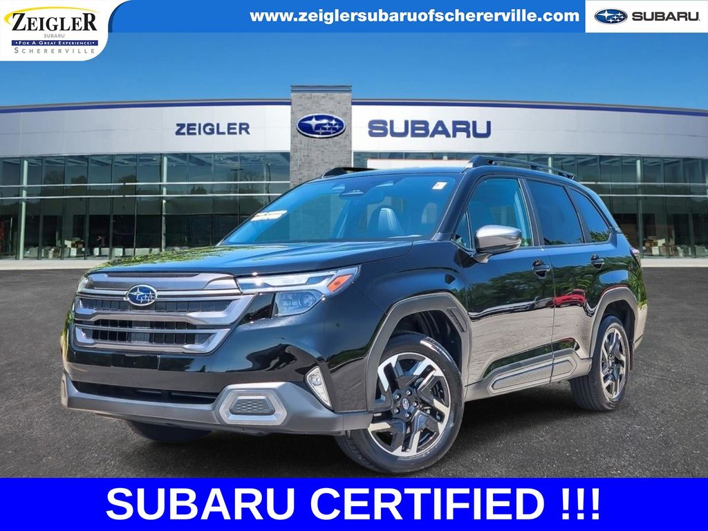 Crystal Black Silica 2026 Subaru Forester SUV / Crossover All-Wheel Drive Continuously Variable Transmission