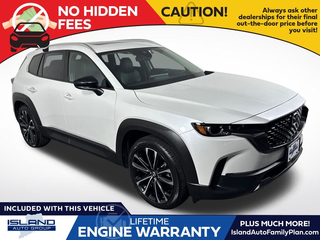 White (Wind Chill Pearl) 2023 Mazda CX-50 SUV / Crossover All-Wheel Drive 6-Speed Automatic