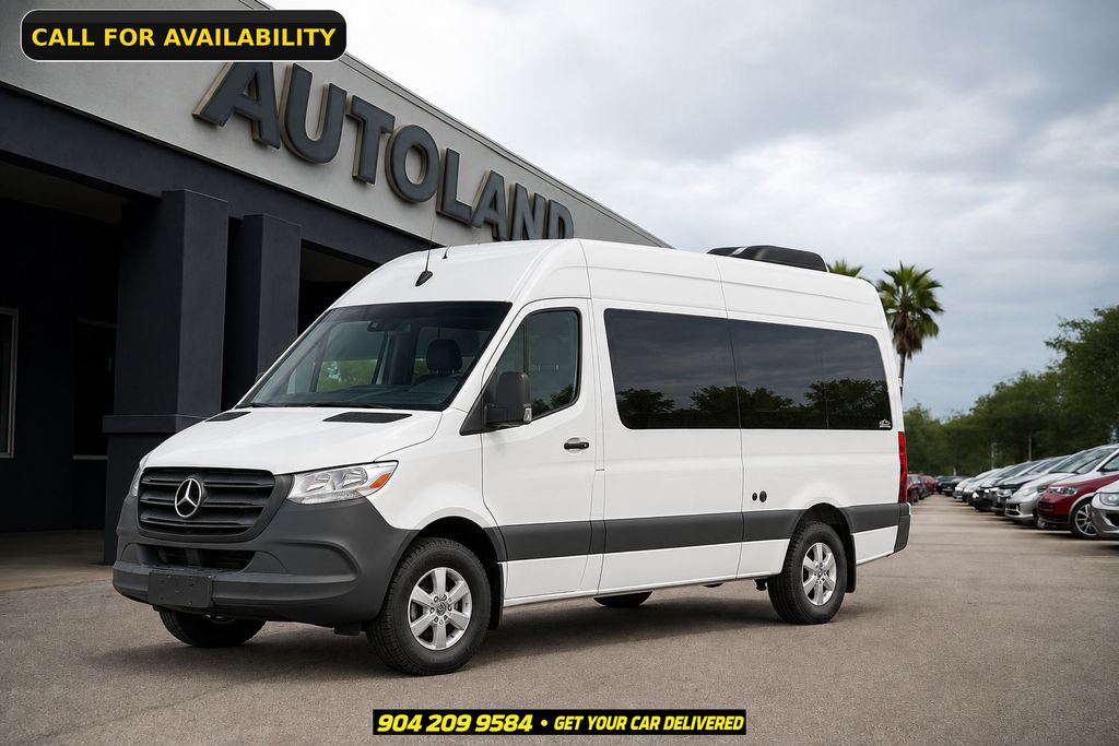 White 2019 Mercedes-Benz Sprinter Van 7-Speed Automatic