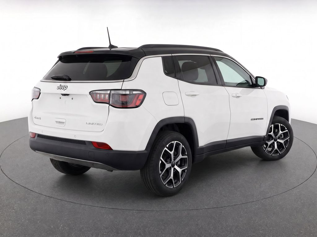 2025 Jeep Compass Limited White at South Hills CDJR