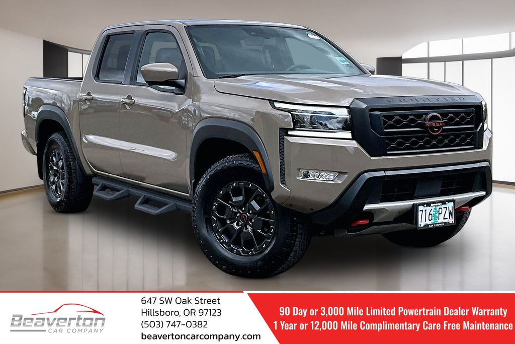 Baja Storm 2024 Nissan Frontier Pickup Truck Four-Wheel Drive 9-Speed Automatic Overdrive