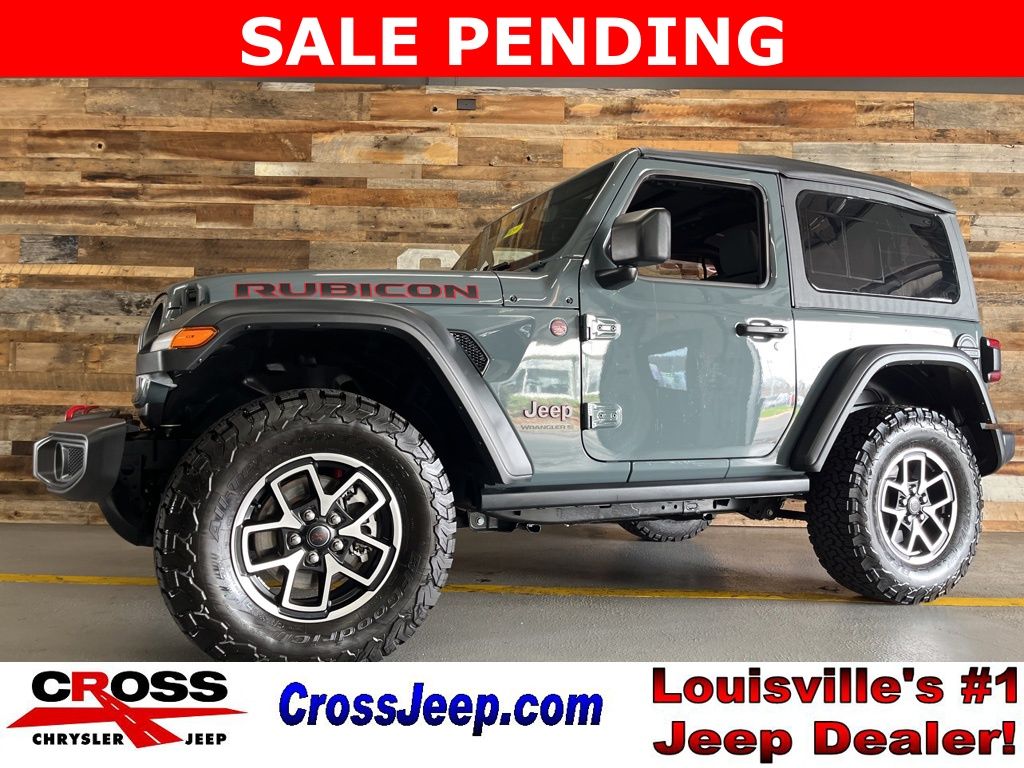 Anvil Clear Coat 2025 Jeep Wrangler Rubicon 2-Door 4WD SUV / Crossover Four-Wheel Drive 8-Speed Automatic