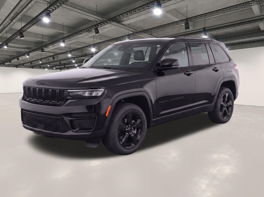 Diamond Black Crystal Pearlcoat 2024 Jeep Grand Cherokee SUV / Crossover Four-Wheel Drive 8-Speed Automatic