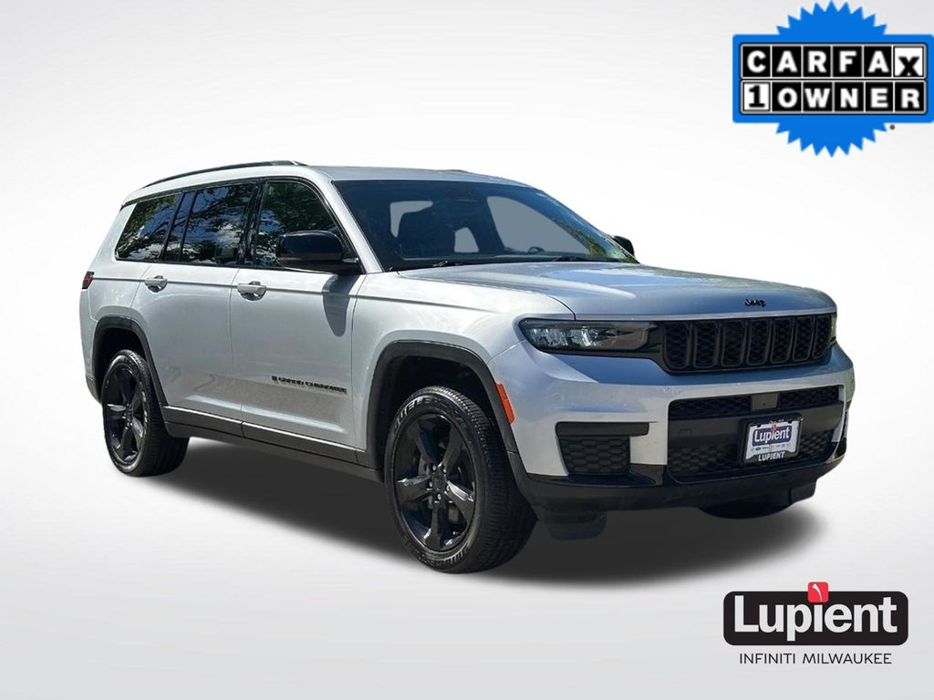 Silver Zynith 2024 Jeep Grand Cherokee L SUV / Crossover Four-Wheel Drive 8-Speed Automatic
