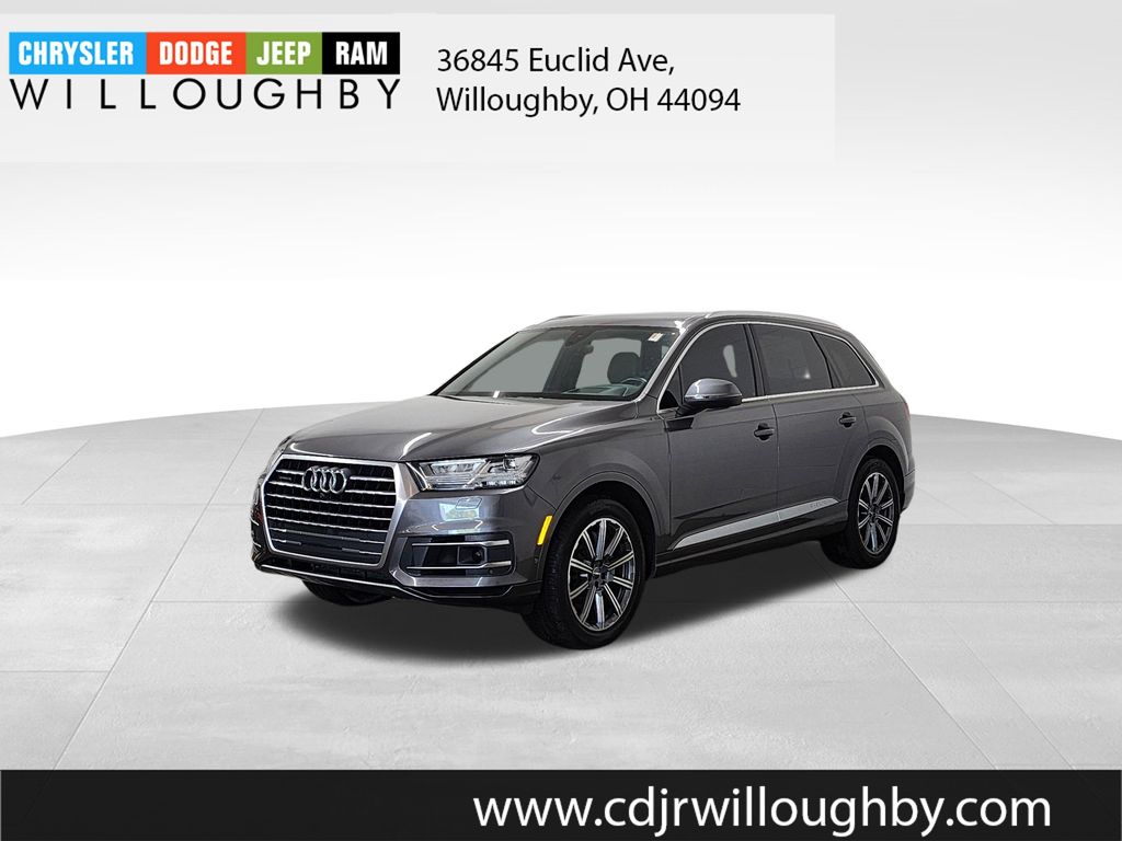 Gray Metallic 2019 Audi Q7 SUV / Crossover All-Wheel Drive 8-Speed Automatic