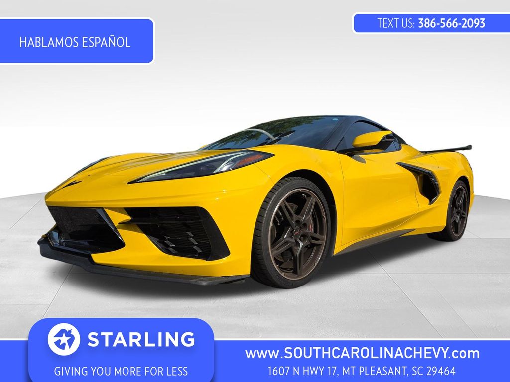Competition Yellow Tintcoat Metallic 2025 Chevrolet Corvette Convertible Rear-Wheel Drive 8-Speed Dual Clutch