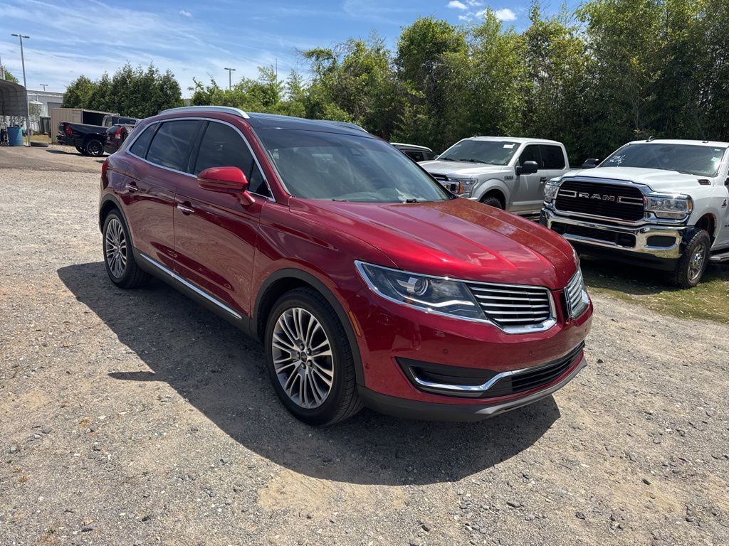 Ruby Red Metallic 2017 Lincoln MKX Reserve FWD SUV / Crossover Front-Wheel Drive 6-Speed Automatic