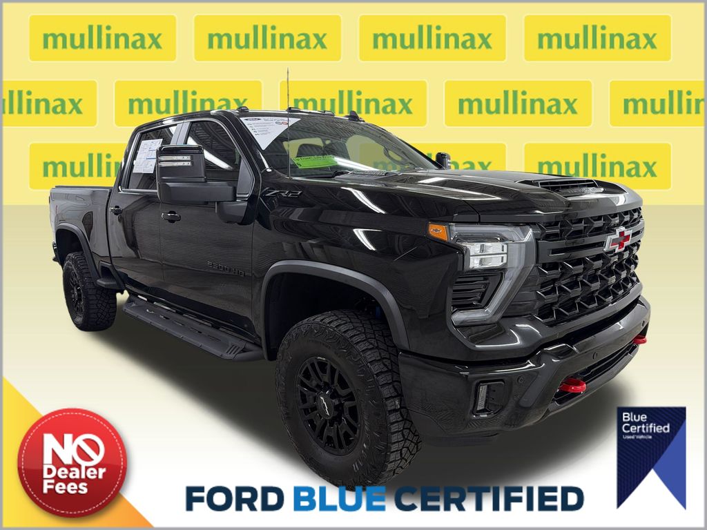 Black 2026 Chevrolet Silverado 2500HD Pickup Truck Four-Wheel Drive Automatic