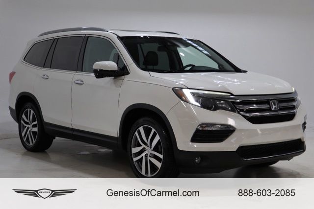 White 2018 Honda Pilot SUV / Crossover All-Wheel Drive 9-Speed Automatic