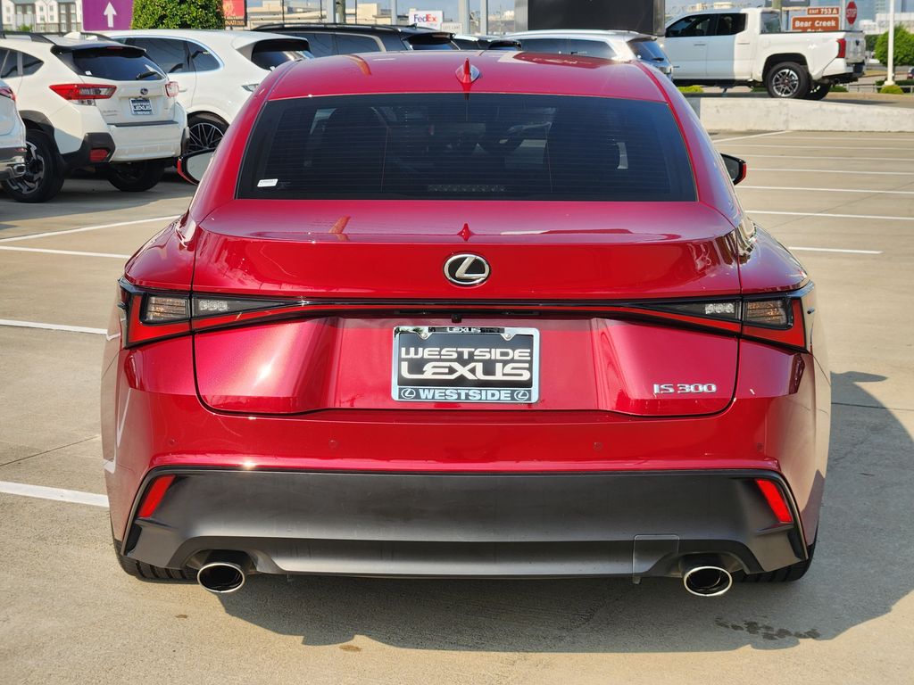2024 Lexus IS 300 Red at Westside Lexus