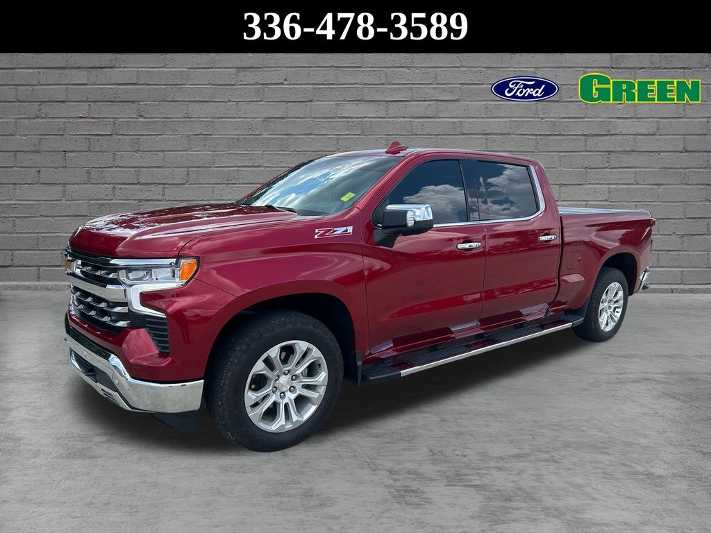 Radiant Red Tintcoat 2023 Chevrolet Silverado 1500 Pickup Truck Four-Wheel Drive Automatic