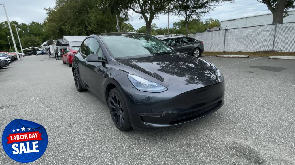 Used 2024 Tesla Model Y Long Range with VIN 7SAYGDEDXRF153441 for sale in Jacksonville, FL