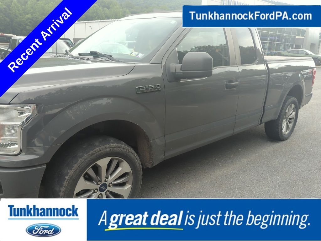 Gray (Lead Foot) 2018 Ford F-150 Pickup Truck Four-Wheel Drive Automatic