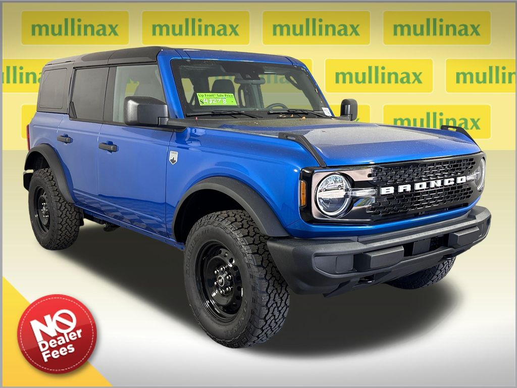 Blue Metallic 2026 Ford Bronco Big Bend 4-Door 4WD SUV / Crossover Four-Wheel Drive Automatic