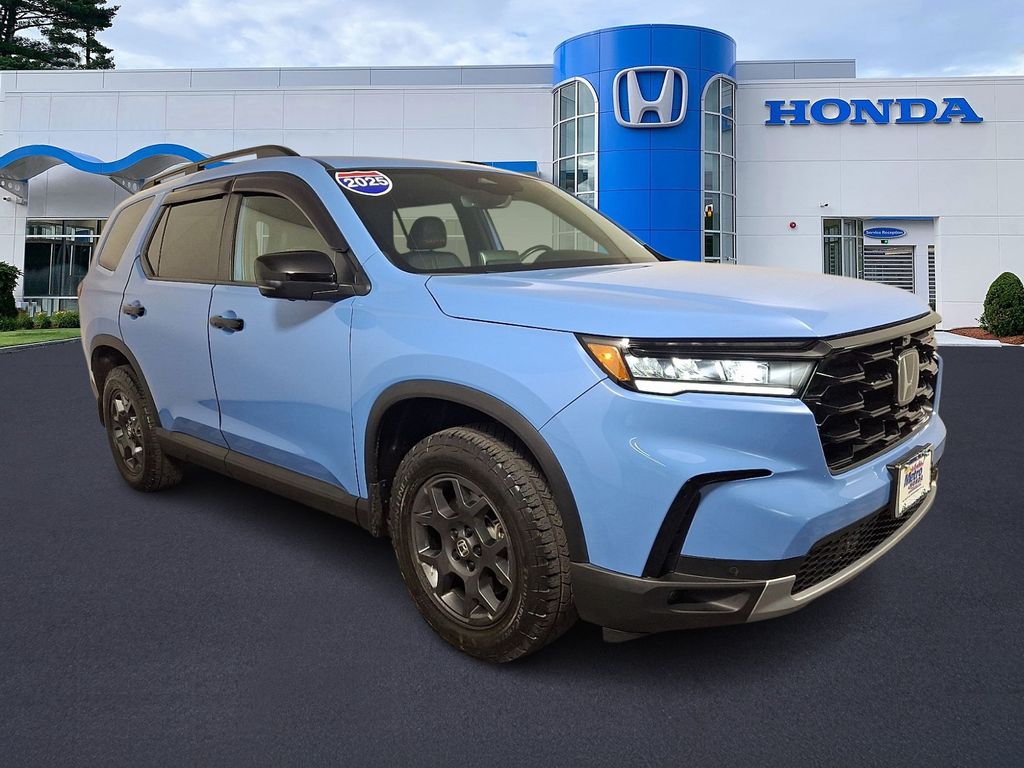 Blue 2025 Honda Pilot TrailSport AWD SUV / Crossover All-Wheel Drive Automatic