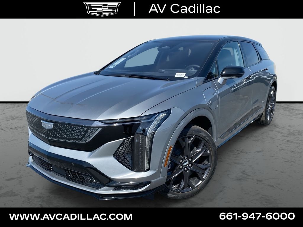 Argent Silver Metallic 2026 Cadillac OPTIQ-V AWD SUV / Crossover All-Wheel Drive 1-Speed Automatic
