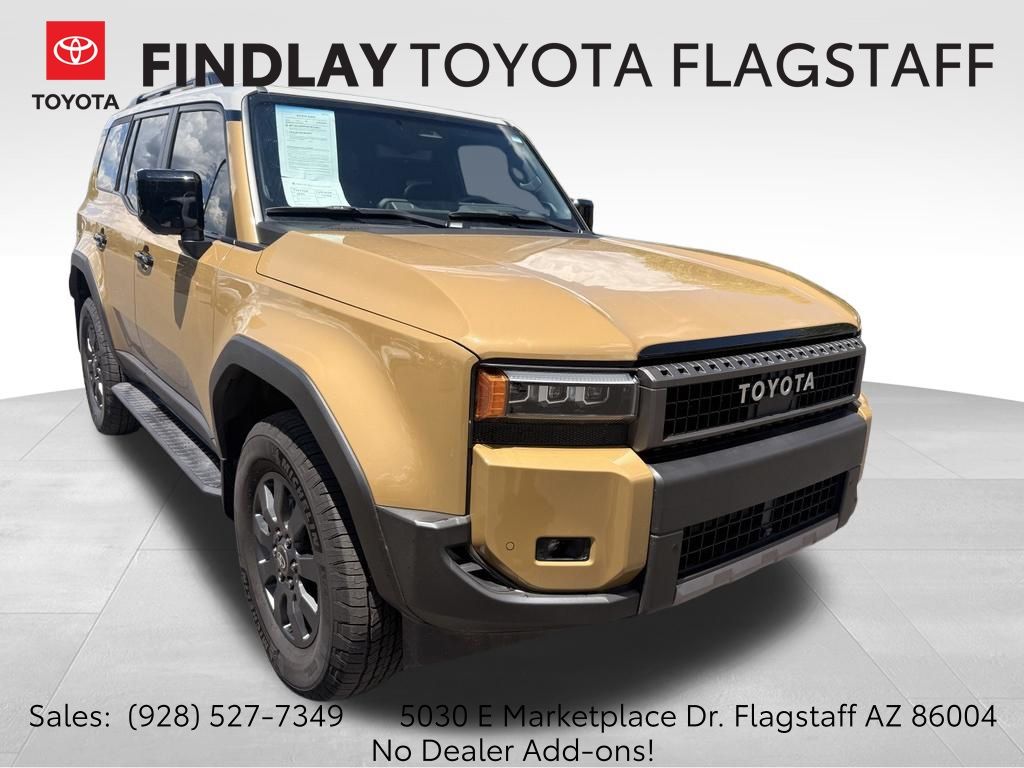 Trail Dust/Gray Scape 2025 Toyota Land Cruiser SUV / Crossover Four-Wheel Drive 8-Speed Automatic