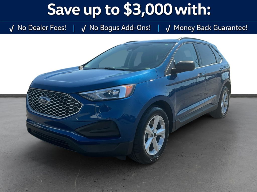 Atlas Blue Metallic 2024 Ford Edge SUV / Crossover All-Wheel Drive 8-Speed Automatic