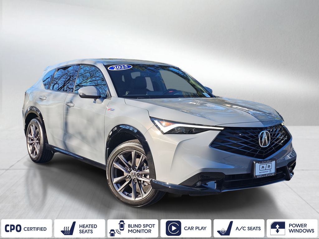 Urban 2025 Acura ADX FWD with A-SPEC Package SUV / Crossover Front-Wheel Drive Continuously Variable Transmission