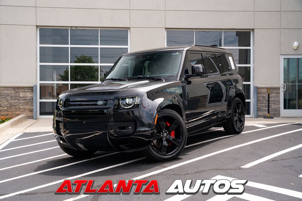 Santorini Black Metallic 2023 Land Rover Defender 110 X AWD SUV / Crossover All-Wheel Drive 8-Speed Automatic